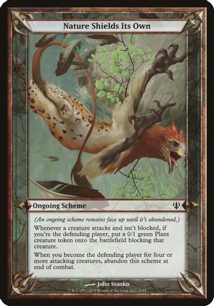Nature Shields Its Own (Archenemy)