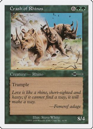 Crash of Rhinos