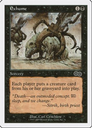 Exhume