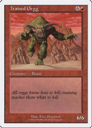 Trained Orgg
