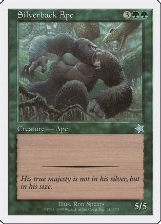 Silverback Ape