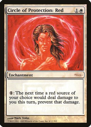 Circle of Protection: Red - FNM Promos - Magic: The Gathering