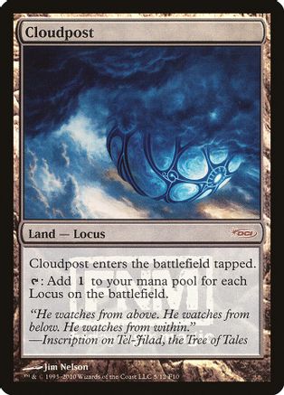 // Magic the Gathering CLOUDPOST // Foil // NM // FNM Promos // Engl 