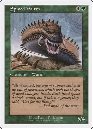 Spined Wurm