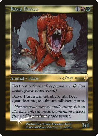 Raging Kavu (Latin)