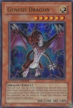 Genesis Dragon - Shonen Jump Magazine Promos - YuGiOh