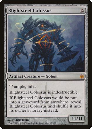 Blightsteel Colossus - Mirrodin Besieged - Magic: The Gathering