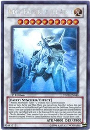 Odin Japanese Yugioh Ghost STOR-JP040 Father of the Aesir 