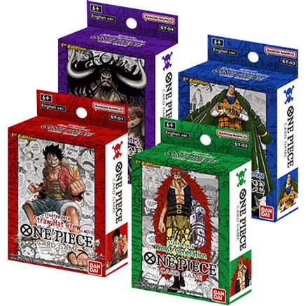 ONE PIECE CARD GAME SET of 4 Decks (In-Store Only) - Jetpack