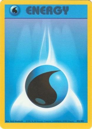 Complete Base Set Energy Card Bundle 6 x Pokemon Cards NM/MINT Fire Water 102 