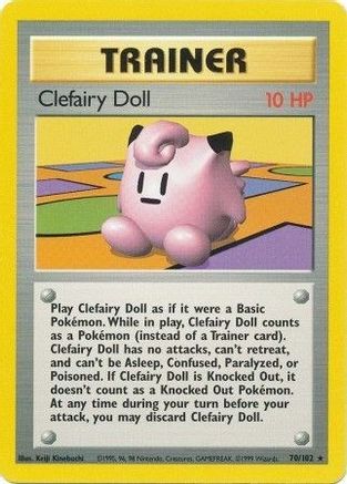 clefairy doll base set