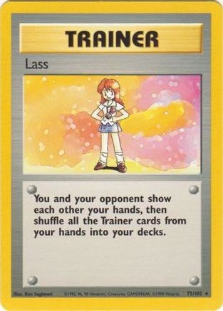Base Set Lass #075