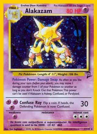 Base Set 2 Alakazam #001