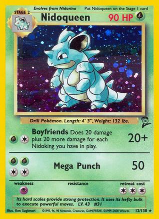 Base Set 2 Nidoqueen #012