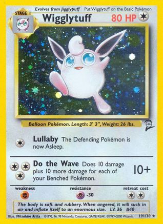 Base Set 2 Wigglytuff #019