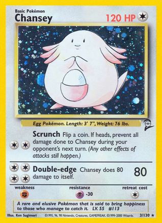 Base Set 2 Chansey #003