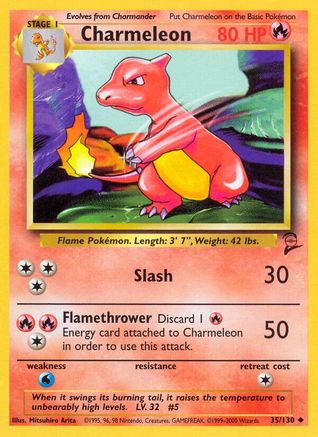 Base Set 2 Charmeleon #035