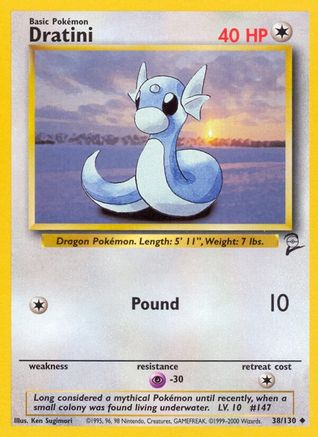 Base Set 2 Dratini #038