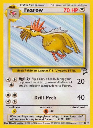 Base Set 2 Fearow #041
