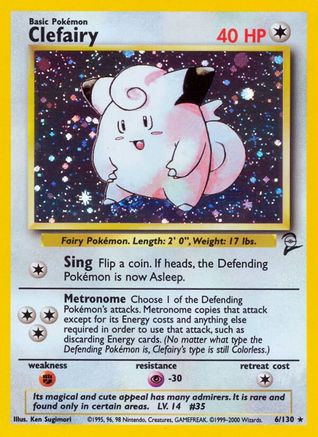 Base Set 2 Clefairy #006