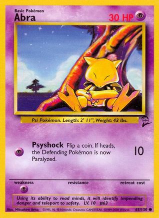 Base Set 2 Abra #065