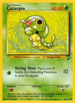 Base Set 2 Caterpie #068