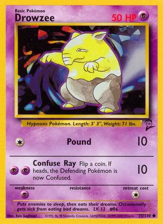 Base Set 2 Drowzee #073