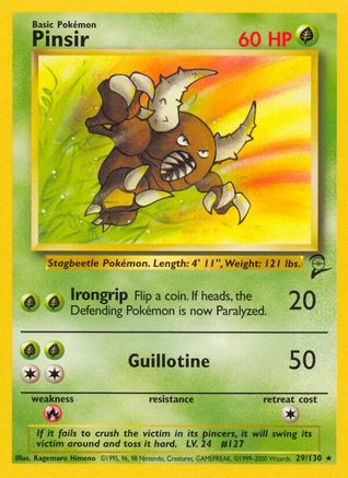 Base Set 2 Pinsir #029