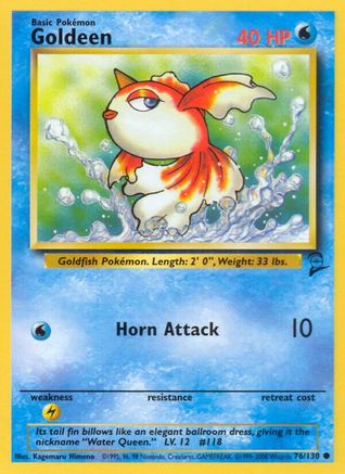 Base Set 2 Goldeen #076