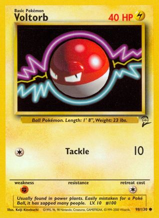 Base Set 2 Voltorb #098