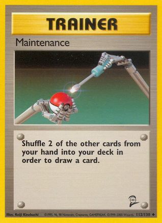 Base Set 2 Maintenance #112