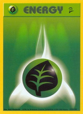 Base Set 2 Grass Energy #127