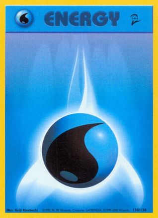 Base Set 2 Water Energy #130