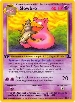 Ditto 1999 Pokemon TCG Fossil 1st Edition #18 - 1999 - US