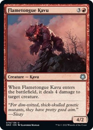 Flametongue Kavu
