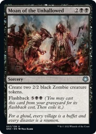 Moan of the Unhallowed