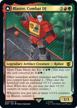 Blaster, Combat DJ