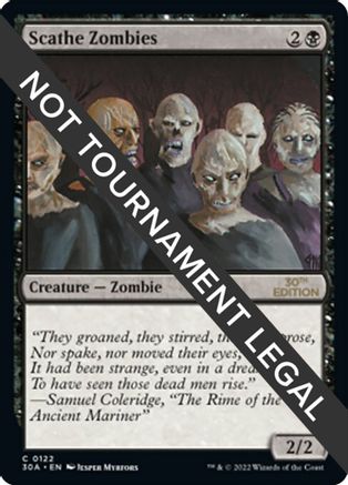 Scathe Zombies - 30th Anniversary Edition - Magic: The Gathering