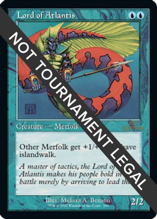 Collectible Individual Card Games In Japanese Promo Lord Of Atlantis -  Japanese 30th Anniversary Promo MTG Card - Near Mint Condition Magic The  Gathering Commander