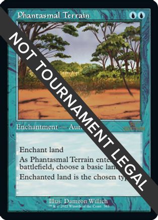 Phantasmal Terrain (Retro Frame)