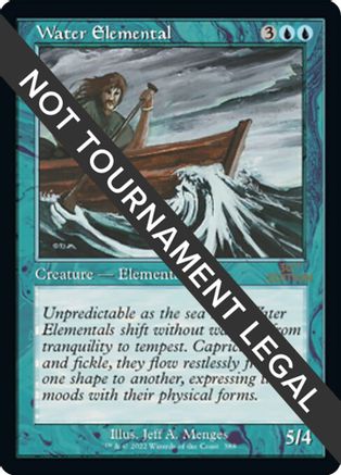 Water Elemental (Retro Frame)