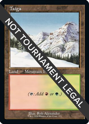 Taiga (Retro Frame) - 30th Anniversary Edition - Magic: The Gathering