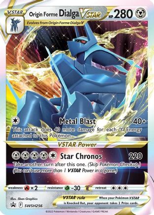 SWSH: Sword & Shield Promo Cards Origin Forme Dialga VSTAR #SWSH256