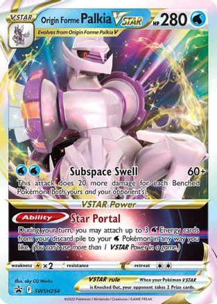 SWSH: Sword & Shield Promo Cards Origin Forme Palkia VSTAR #SWSH254