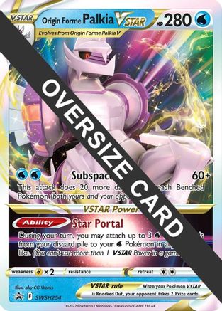 Jumbo Cards Origin Forme Palkia VSTAR #SWSH254
