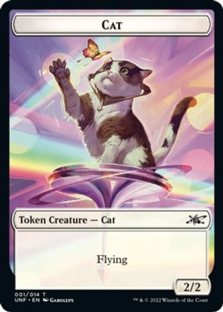 Cat // Storm Crow Double-sided Token