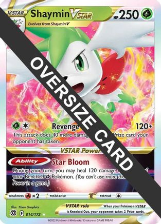 Shaymin VSTAR - 014/172 - Jumbo Cards - Pokemon