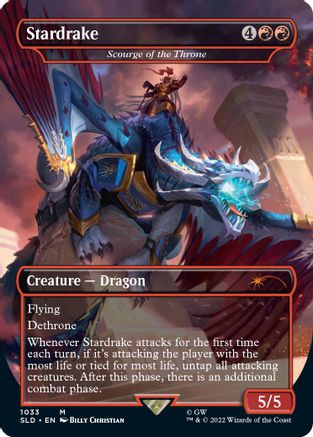 Stardrake - Scourge of the Throne (Borderless)