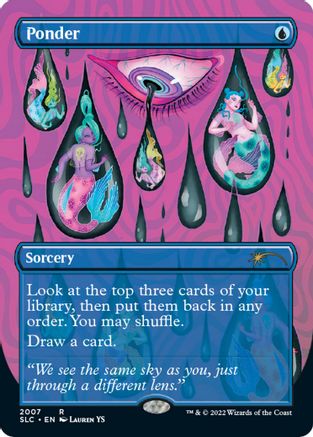 Magic: The Gathering - Ponder (Ponderare) - Carta Singola Common Dal Set Magic 2010 (M10) - 2