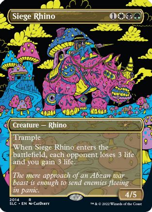 Siege Rhino - Secret Lair: 30th Anniversary Countdown Kit - Magic